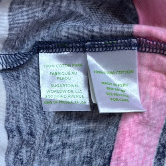 Lilly Pulizer Lets Get Together Marlowe T-shirt Dress Size Small Preppy Academia - Picture 10 of 11